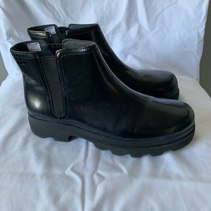 Platform Camper leather boots